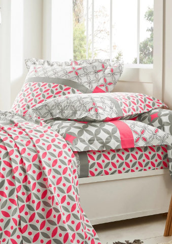 Povlečení Marlow s geometrickým vzorem, bavlna