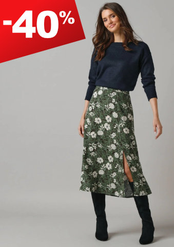 Dlouhá sukně s potiskem