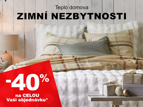 Hřejivý bytový textil