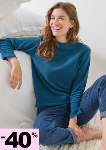 Tričko s mikrofleecu, pro intenzivní hřejivost