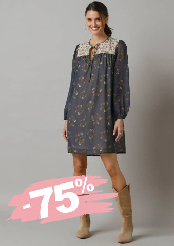 Krátké šaty s potiskem