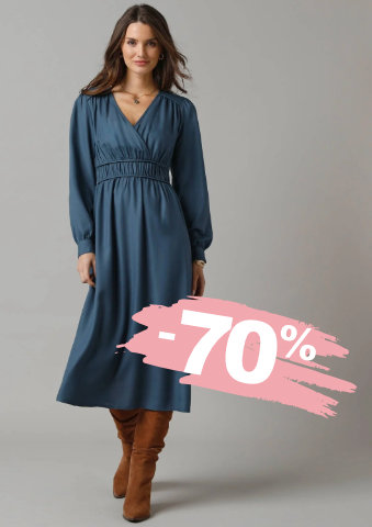 Dlouhé jednobarevné šaty