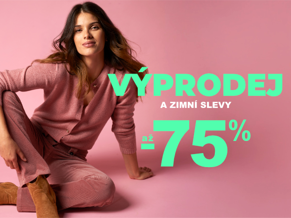 Výprodej až -75 %