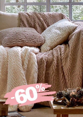 Hebký pléd ve vzhledu kožešiny