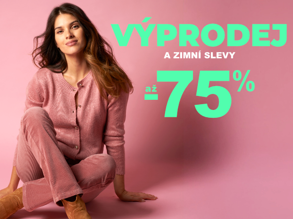 Výprodej až -75 %