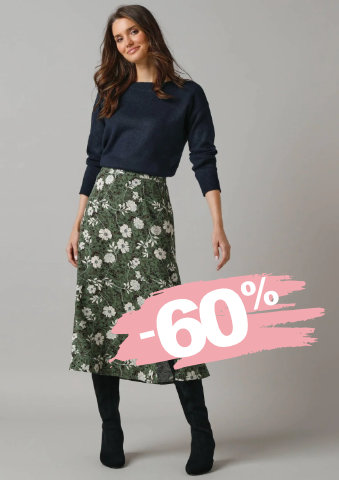 Dlouhá sukně s potiskem