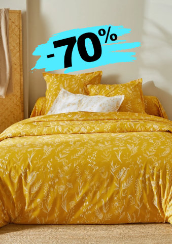 Povlečení Alessia s potiskem květin, bavlna