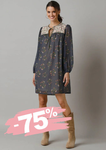 Krátké šaty s potiskem