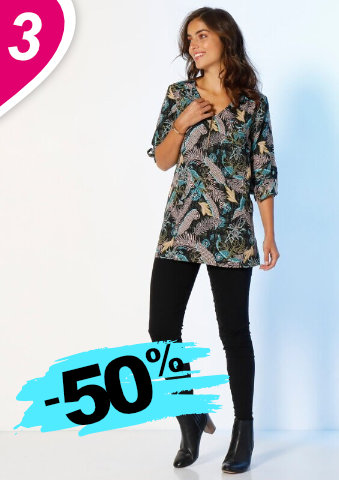 Sada 2 legín s pružným pasem