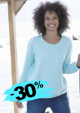 Moltonová mikina se šňůrkou na stažení