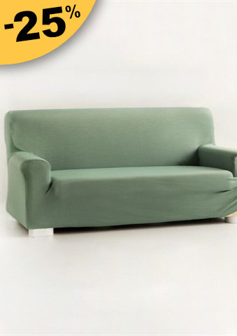 Jednobarevný extra pružný potah na křeslo a pohovku