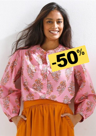 Halenka s dlouhými rukávy a potiskem