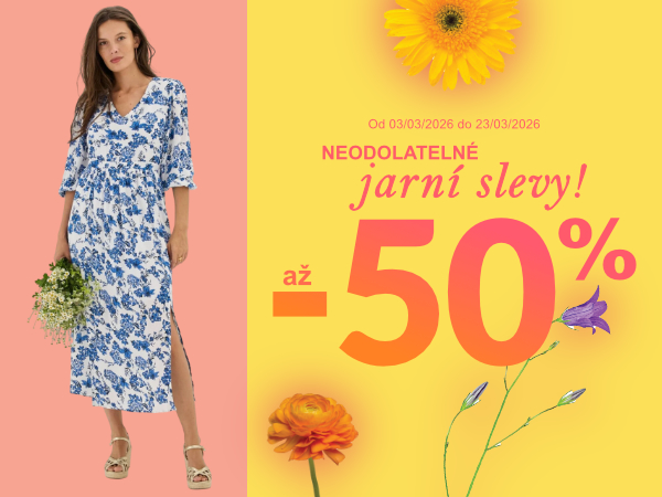 Neodolatelné jarní slevy až -50 %
