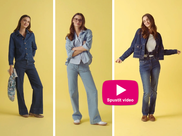 Video inspirace: džínová móda