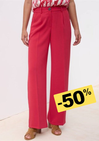 Široké splývavé kalhoty