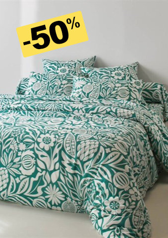 Bavlněné povlečení Montego s potiskem