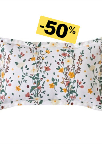 Polštář Celeste s potiskem květin