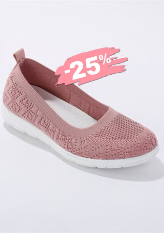 Baleríny z prodyšné síťoviny