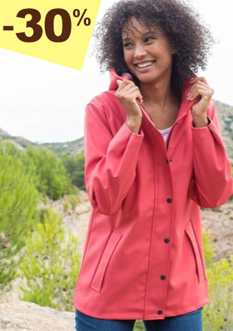 Nepromokavá bunda s kapucí