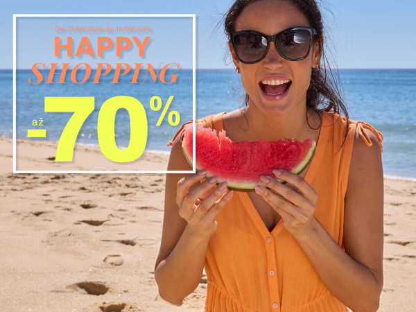 Happy Shopping až -70 %