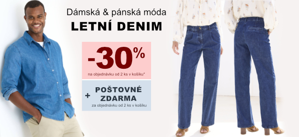 Lehký denim do letních dnů