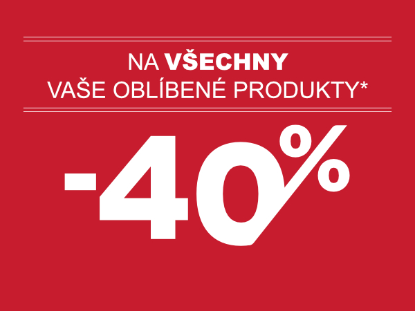 Sleva 40 % od 2 ks