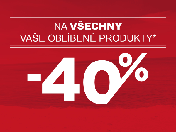 Sleva 40 % od 2 ks