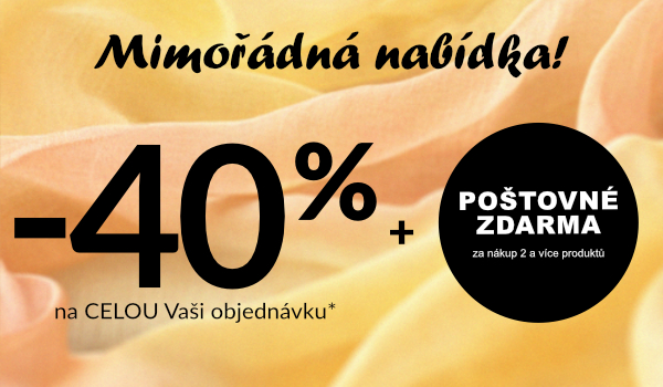 -40 % od 2 ks + doprava zdarma