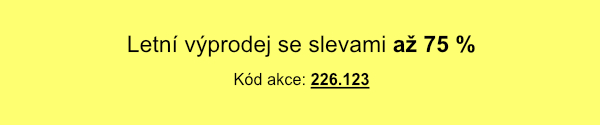 Speciální nabídka pouze pro Vás