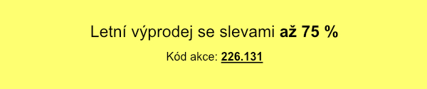 Speciální nabídka pouze pro Vás