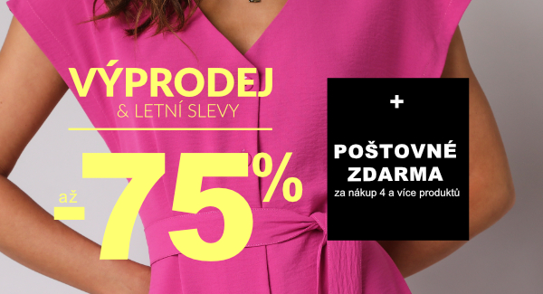 Výprodej až -75 %