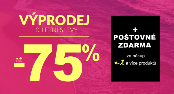 Výprodej až -75 %