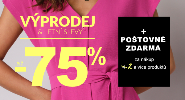 Výprodej až -75 %