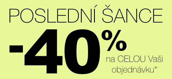 Sleva -40 % od 2 ks
