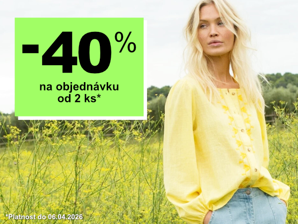 V.I.P. kupón -40 % od 2 ks