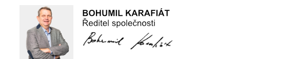 Bohumil Karafiát ředitel společnosti