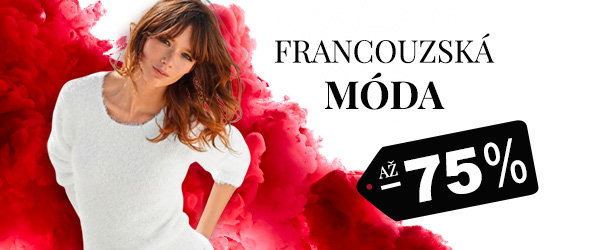 Francouzská móda až -75 %