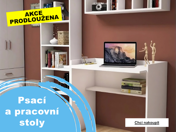 Školní úspěchy začínají u kvalitního psacího stolu.